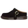 Isham Dr.Martens Desert Oasis Mule in Pelle Scamosciata 'Nero' 31734001