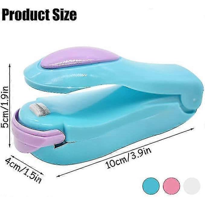 Mini Bag Sealer,tomicy 3pcs Bag Sealer, Hand Pressure Mini Heat Sealing Machine Impulse Sealer Seal Packing Plastic Bagsmini Food Sealer For Plastic B