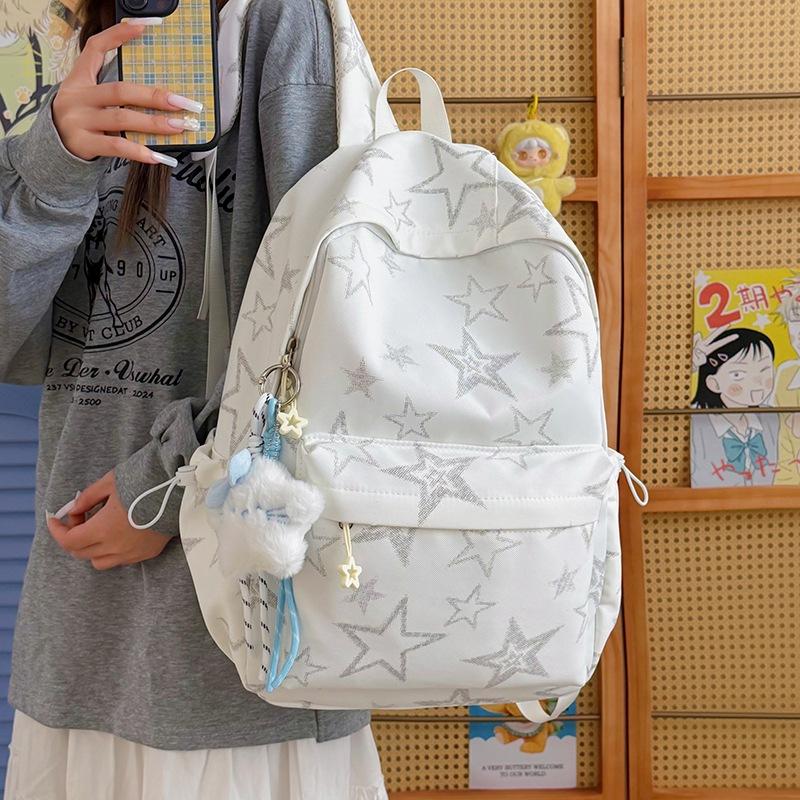 Schoolbag Japanese New Student Backpack Leisure Travel Versatile Backpack Large Capacity Lightweight Junior High School School Bag Female