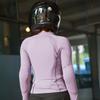 WOSAWE Women Motorcycle Jacket Body Soft Armor Shirt CE Certified Summer Ladies Downhill Motocross Riding Clothing Reflective