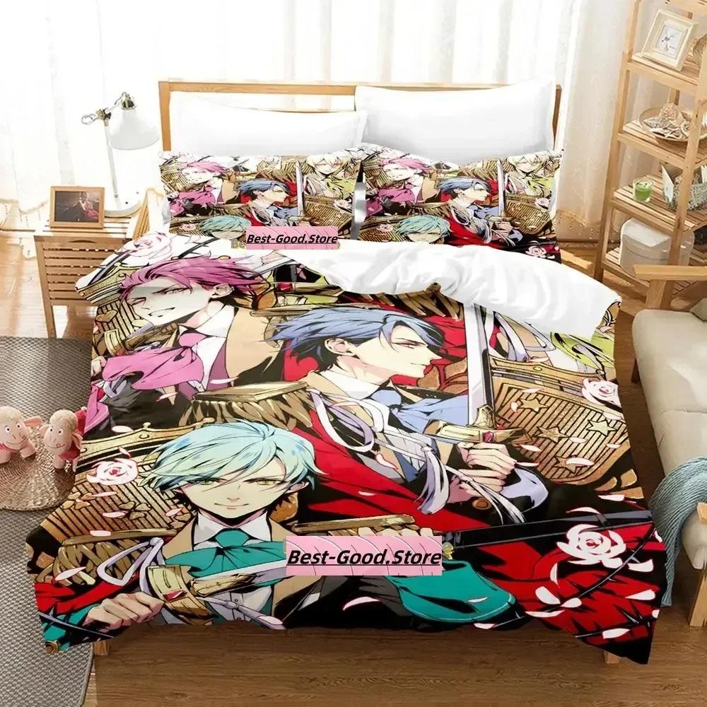 

Comforter Variable Barricade Bedding Set Single Twin Full Queen King Size Bed Set Adult Kid Bedroom Anime Parure De Lit Bed Comforter (quilt)-EU Single(135*200cm)3pcs