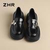 ZHR Women's British Style Platform Loafers AH579P