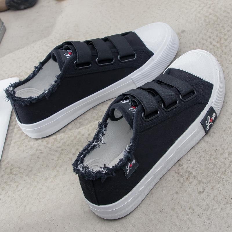 Casual Autumn New Women Sneakers Breathable Canvas Women's Vulcanized Shoes Fashion Spring Footwear 2025
