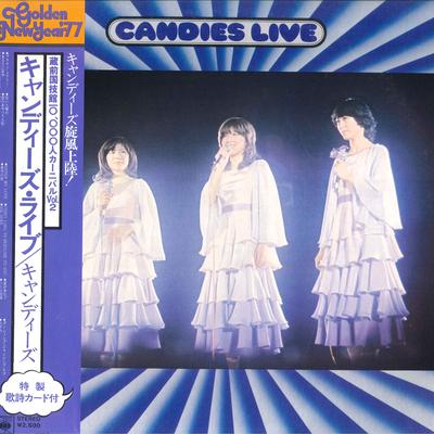 LP Record CANDIES  Candies Live 25AH125 CBS SONY 1976 Japan Obi Japanese PopRock Used