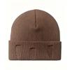 Korean-style Internet-celebrity Chic Ripped Vintage Jacquard Knit Beaniefashionable Versatile and Warm for Fall and Winter