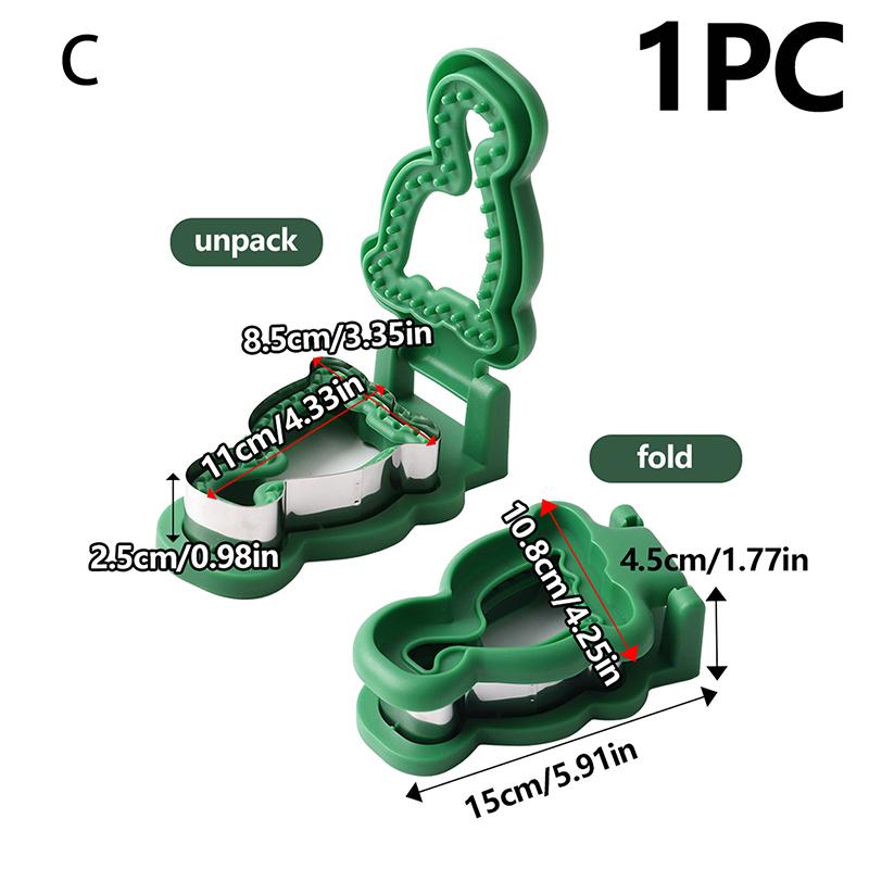 Sandwich Cutter And Sealer Flip Sandwich Cutting Tool For Kids Lunch Stainless Steel Blade Sandwich Bread Toast Mold
