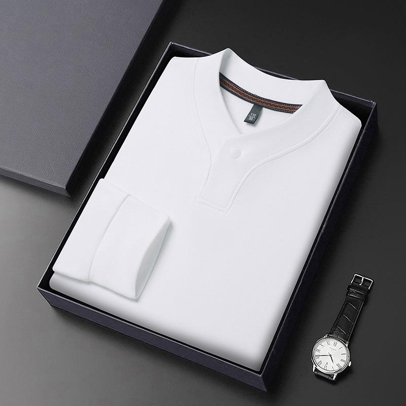 Herr Mellantjock Dubbelsidig Tysk Sammet Långärmad Tröja