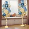 1 Set Geburtstag Ballonständer-Kit, Ballonständer mit Sockel und Stange für Hochzeits-Geburtstagsparty-Dekoration