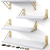 Sturdy Floating Shelves Save Space Floating Shelves for Wall Simple Storage Rack  Wall Decor