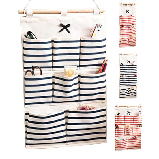 Storage Bag Large Capacity Hanging Long-lasting Lightweight Washable Storage Pouch for Home