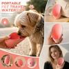 Portable Pet Water Bottle Silicone Dog Cat Drinking Dispenser Outdoor Travel Leak Proof Pet Water Container