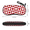 Harajuku Romantic pink hearts gift Glasses Case Anti-Fall Accessories  Glasses Storage Box Anti-Pressure Sunglasses Box