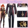 High-quality Genshin Impact Cosplay Costume For Pyro Archon Mavuika With Accessories