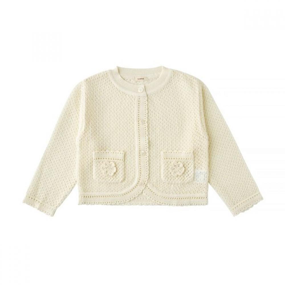 

Little Ground Summer Flower Cardigan 76312 200 01 IVORY/110