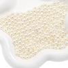 ABS Non-Porous Pearl-Plated Colored Round Beads for DIY Crafts and Fashion Accessories