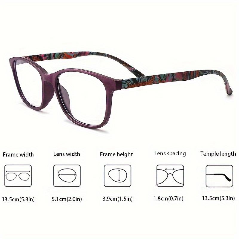 2 Pairs of Fashionable Reading Glasses Are Super Light and Comfortable Suitable for Both Men and Women Suitable for Daily Use