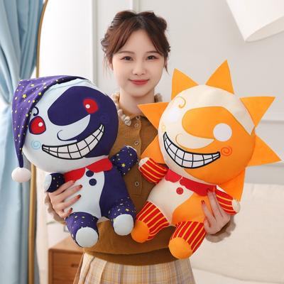 Sundrop Fnaf Sun Clown Plush Toys Stuffed High Quality New Type Gifts for Kids Home Decro