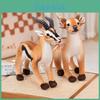Peluche Carino di Cervo Morbido e Soffice Animale di Peluche Regalo per Bambini 33*28cm