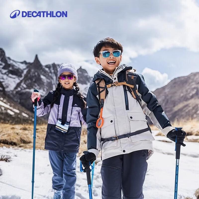 Decathlon Kids' 3-in-1 Down-Lined Ski Jacket