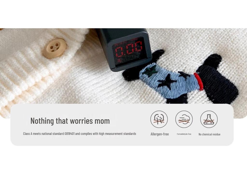 Premium Knitted Family Outfits for Spring & Autumn: Matching Sets for Parent-Child (3 or 4) - Mother-Son & Mother-Daughter Styles