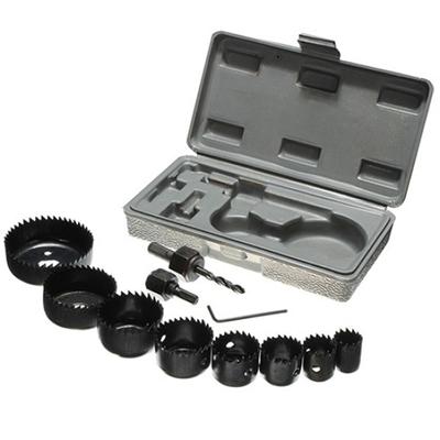 Kit de coupe de scie cloche, 11 pièces, 19-64mm, alliages de bois ronds circulaires, outils à trous ouverts