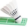 huaqianguhh Rotating Car Badminton Ornament with Swivel Mechanism, Shuttlecock Dashboard Decoration for Interior, Gift Sports Lovers