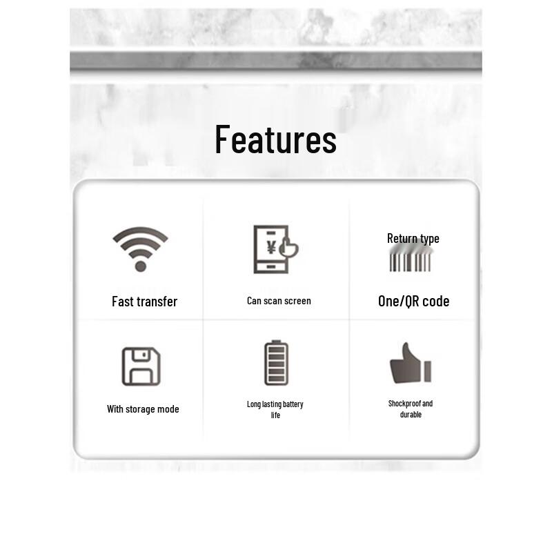Seuic VF6600WB 2.4G Wireless 1D/2D Barcode Imager