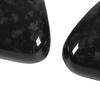 2PCS Side Rearview Mirror Cover Left Right Dry Carbon Fiber Stylish Door Mirror Cap Replacement for GR86 2022 Onward