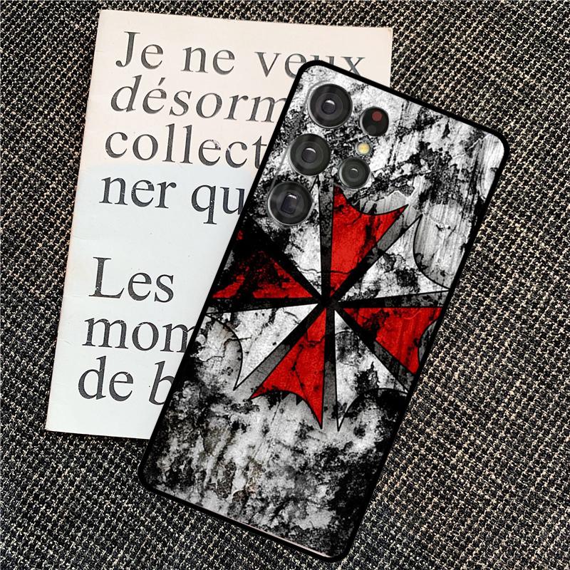 

Чехол Umbrella Corporation для Samsung Galaxy S21 S22 S23 S24 Ultra Note 20 Note 10 S8 S9 S10 Plus S20 FE Galaxy S21