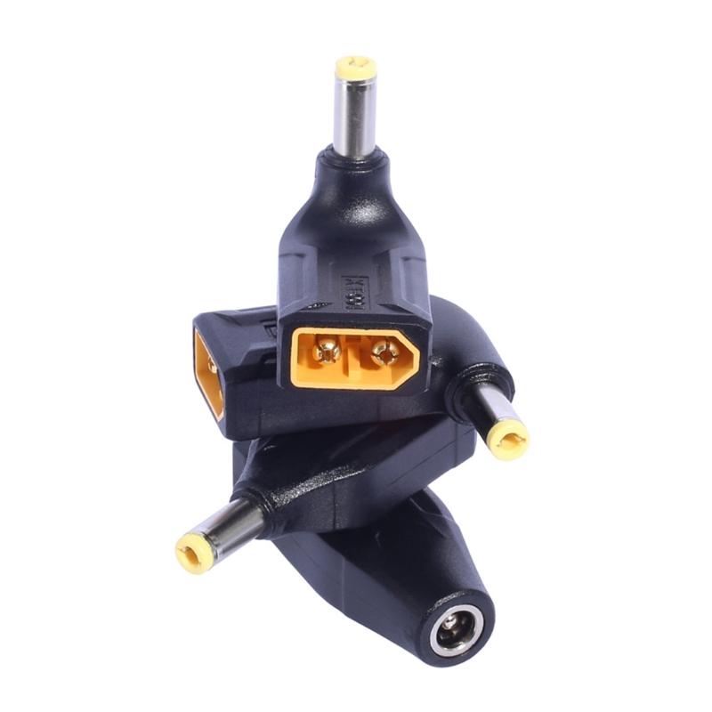 Lightweight XT60 to 5525 Male/Female Charging Adapter Model Aircraft Energy Storage Mobile Power Converter Connector