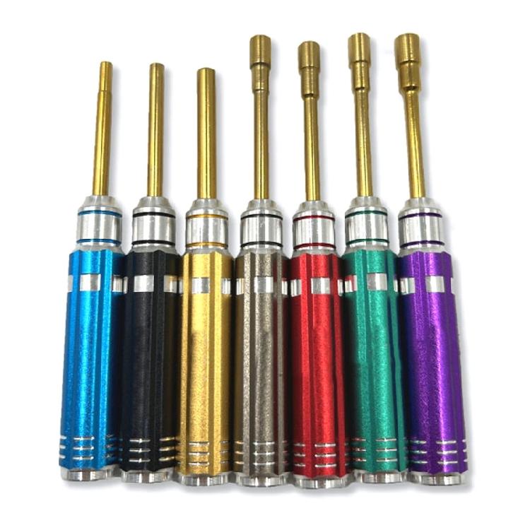 

7Pcs Various Measurement Hexagonal Fastener Kit Color Identified Attachments 2.0-5.0mm Socket Wrench 1