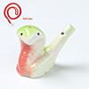 1Pcs Early Learning Bath Noise Maker Bird Whistle Water Musical Ceramic Colorful Animal Shape Water Whistles Party Favor