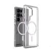 Transparent Shockproof Phone Case For Samsung Galaxy S26 S2 S24 S23 S22 S21 S20 Note 20 Ultra 10 Plus FE Magnetic Armor Cover
