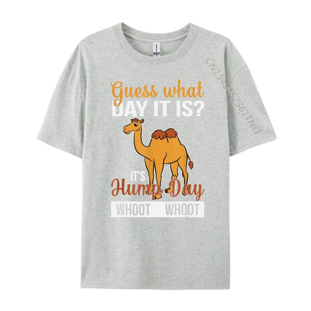 What Day Is It Camel Funny Hump Day Graphic T Shirts 100 Cotton Unisex Mens Shirts Mothers Day