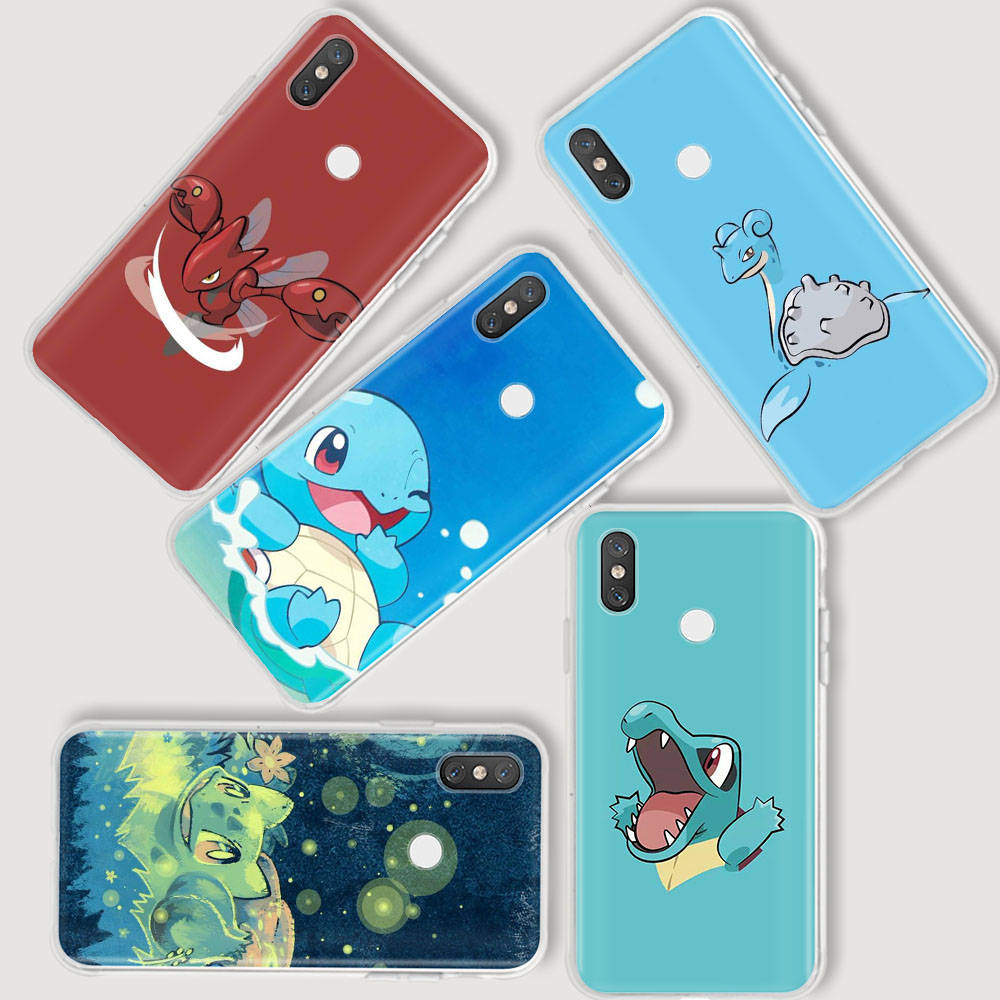 PK15 Niedliche Pokemon Transparente Hülle für Samsung A04 A14 A23 M33 M53 Realme 10 9 C35 C55 VIVO Y02 Y12 Infinix Hot 30 Note 11 Tecno Spark 8P Pro