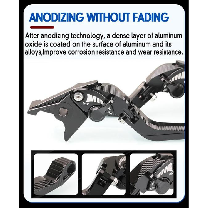 NEW For Yamaha NMAX 160 155 125 2015-Present Motorcycle Accessorie Clutch Lever Brake Lever Set Adjustable Folding Handle Levers