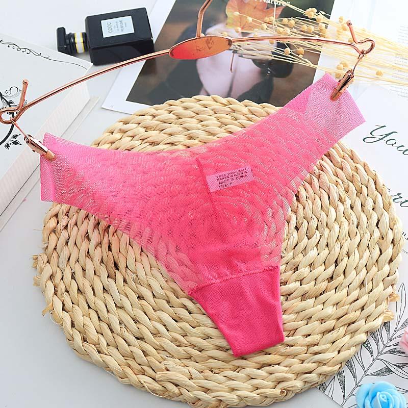 Dámské spodní prádlo G String Net příze Ultratenká tanga Spodní prádlo Dámské kalhotky s nízkým pasem K57