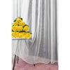 Striped Tulle Curtain, 1/3 Tight Pleated, Does Not Wrinkle, Does Not Require Ironing - Extra Weight