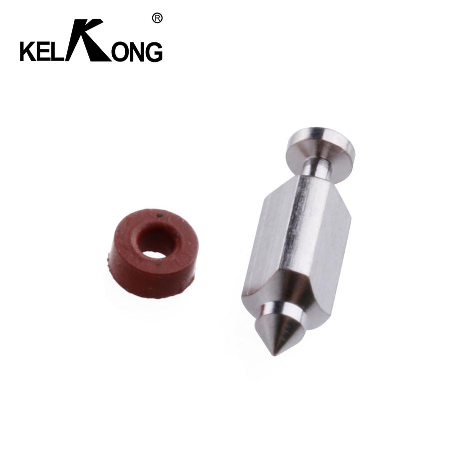 KELKONG Carburetor Float Valve Needle Seat Kit For Briggs & Stratton 398188 281144 Carb Chaaw Repair Kit Set 1 Set