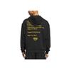 Adidas Originals SS25 Kareem Accolades Casual Comfortable Versatile Hoodie Unisex Hoodies Black Sun-Yellow JD5193