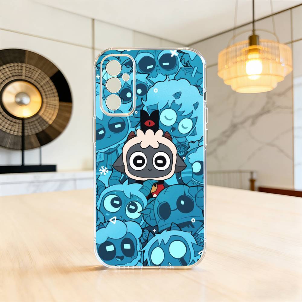 

Games Cult of the Lamb Phone Case For SamsungA10,12,20,21S,30,31,40,50,51,52,70,71 Transparent Cover Samsung a714g