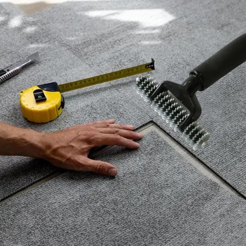 Carpet Seam Roller Carpet Repair Tool Wheel Tooth Roller For Carpet Easy Installation Seam Roller Press Edged Tool