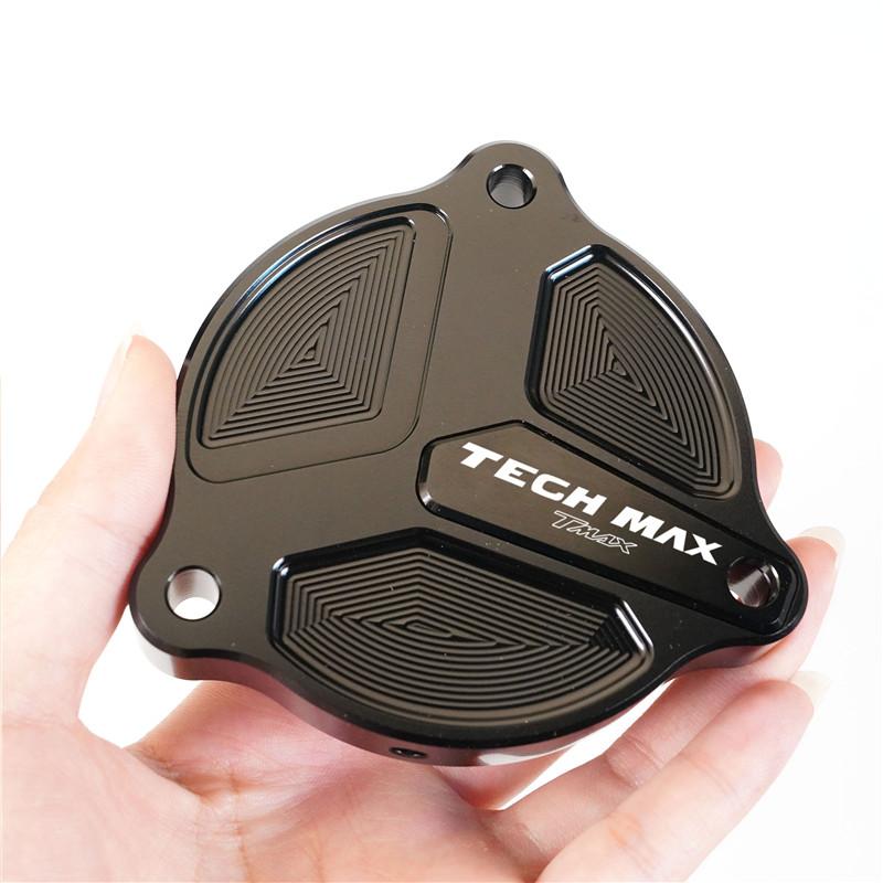 Motorcycle CNC Frame Drive Shaft Hole Cover Decorative Guard For Yamaha TMAX560 Tech Max TMAX 560   2022 Accessories