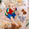 Walking Intelligent Robot Dog Toy Electric Simulation Dog Rabbit Plush Toy Teddy Children