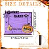 Creative Wood Photo Frame Happy Halloween Design Happy Halloween Decor Frame  Office