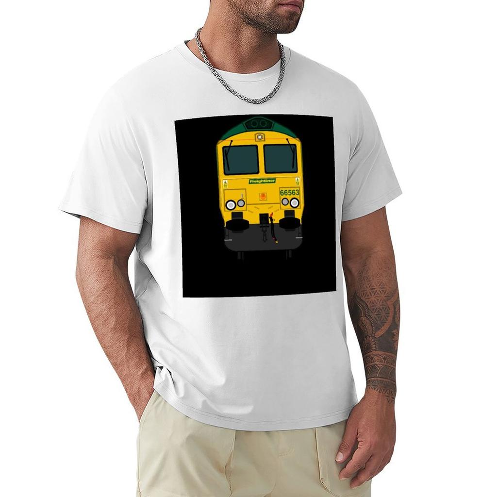 Freightliner Class 66 Locomotive Tshirt Halloween Casual Tshirt