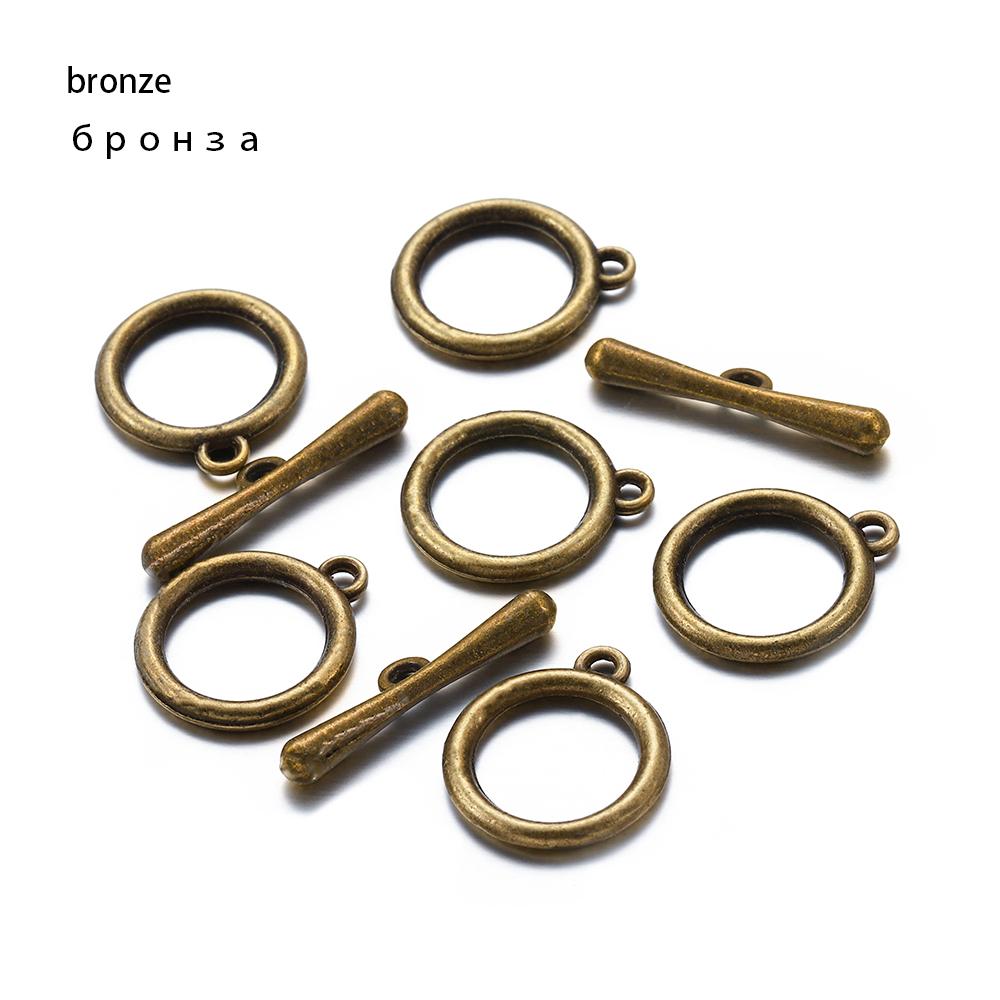 

10 компл./лот OT тумблерные застежки, разъемы для DIY браслета, ожерелья, изготовления ювелирных изделий, поиск принадлежностей, аксессуаров