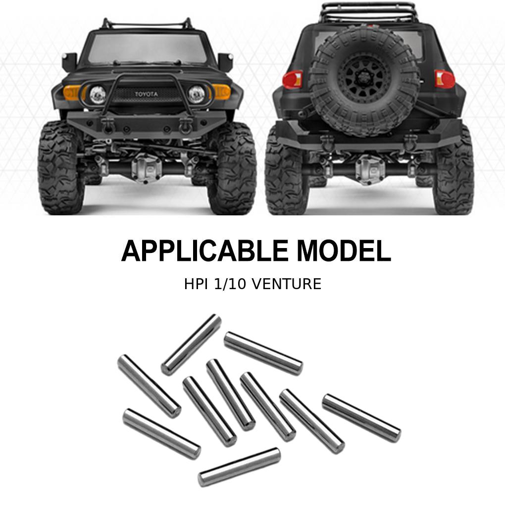 Steel 1/10 Pin For VENTURE Crawler 10pcs RC Car Accessories Replacement Parts RC Upgrade Part RC Car Part