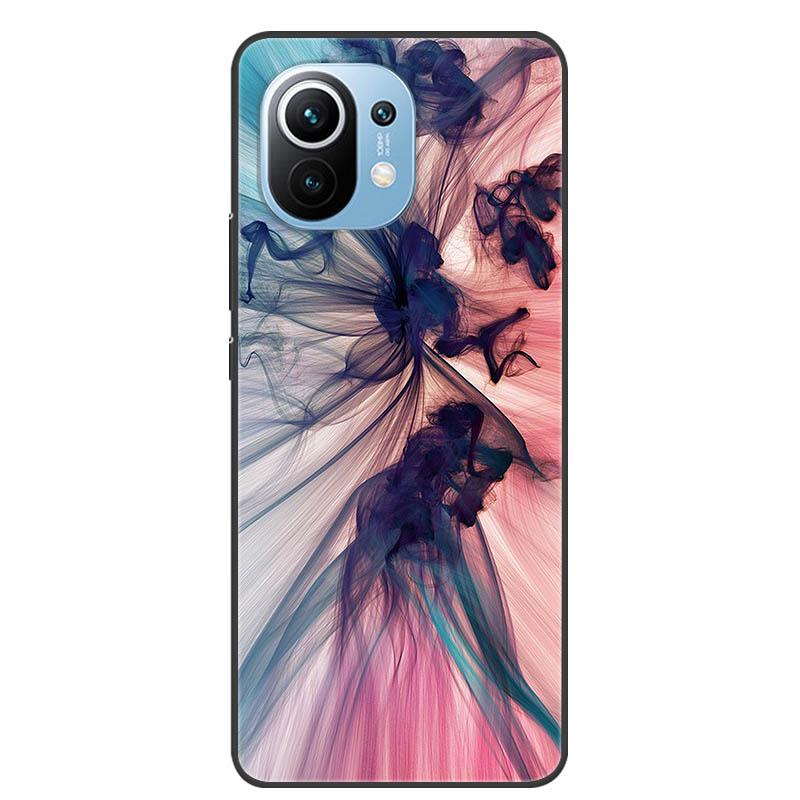 For Xiaomi 11 Lite 5G NE Case Protective Silicone TPU Phone Cases for Xiaomi Mi 11 Lite 5G Shockproof Covers 11Lite Soft Fundas