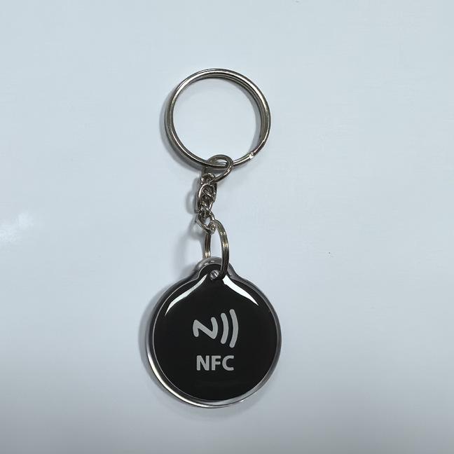 NFC URL Tag for Google & Xiaohongshu: Epoxy Card with LG Rating for Evaluations & Reviews